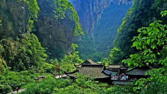 Chongqing Wulong Natural Three Bridges & Longshuixia Gorge Day Tour (Small Group)